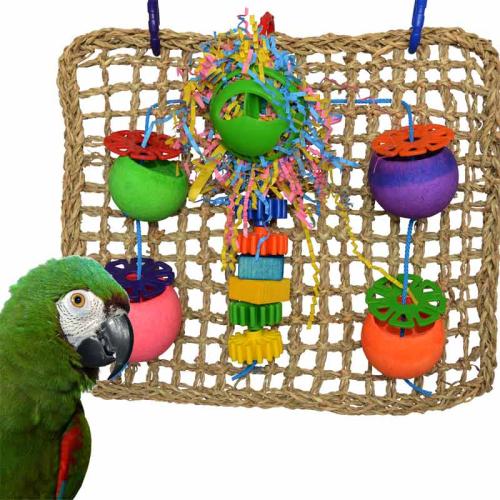 Ściana zręczności II - mata wzbogaceniowa dla papug od ParrotPlanet.pl