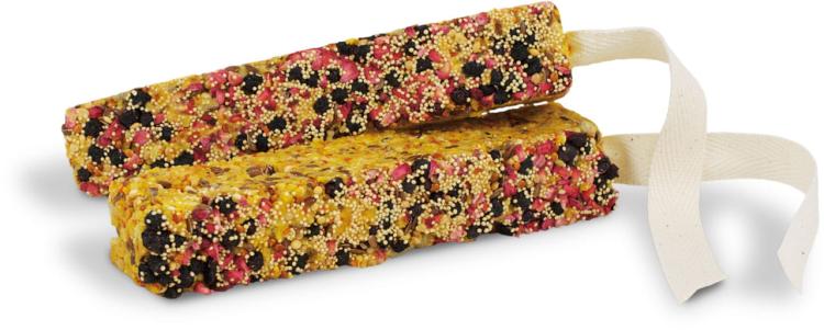 JR FARM Kolby Amarantus - Jagoda - Malina do chrupania dla wszystkich mniejszych papug 130g od parrotplanet.pl
