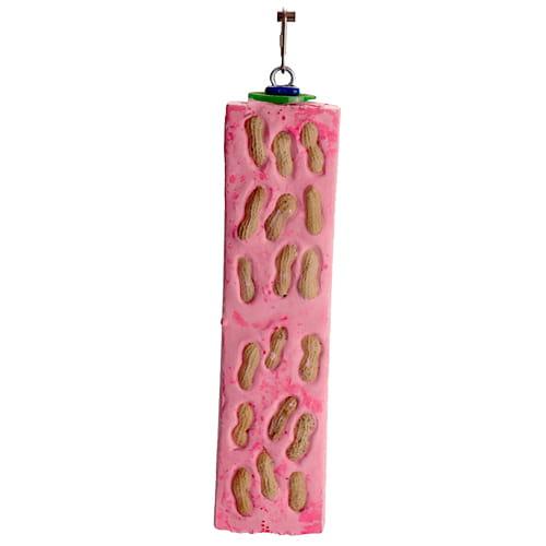 POLLY CACTUS NUTTY LONG XXL- Wiszący Kaktus - Naturalny Minerał z chrupiącymi orzechami dla Dużych Papug XXL od ParrotPlanet.pl