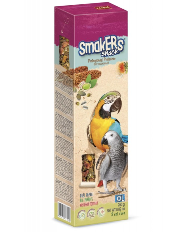 VitaPol- SMAKERS Z PISTACJAMI DLA DUŻYCH PAPUG 250 g od ParrotPlanet.pl