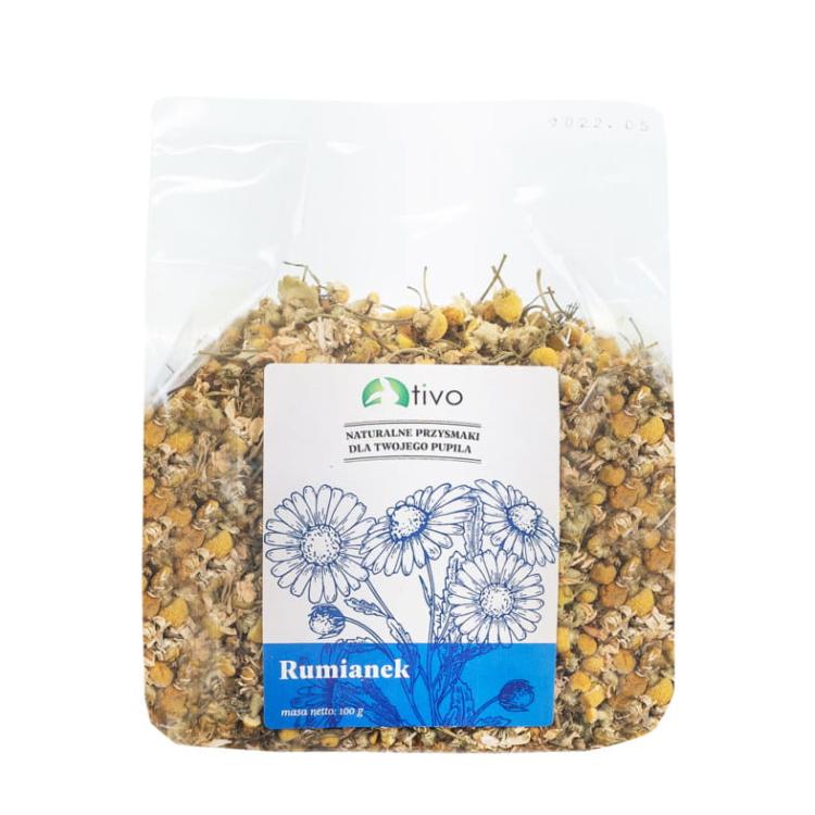 TIVO Kwiatki rumianku dla papug – naturalny dodatek kwiatowy | 100 g od ParrotPlanet.pl