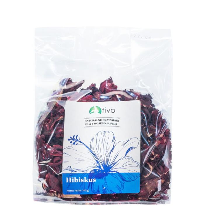 Płatki Hibiskusa- Hibiskus dla wszystkich papug 100g od ParrotPlanet.pl