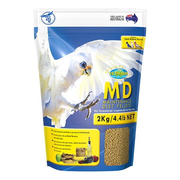 VETAFARM- Maintenance Diet - Całoroczny granulat dla WSZYSTKICH PAPUG 2kg od ParrotPlanet.pl