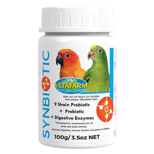 Vetafarm - Synbiotic Avian - Probiotyk z Naturalnym Prebiotykiem 100g od ParrotPlanet.pl