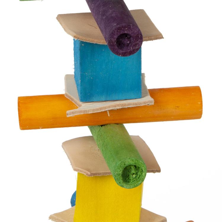 Papuga na gigancie - zabawka dla dużych papug rozm.XL od ParrotPlanet.pl