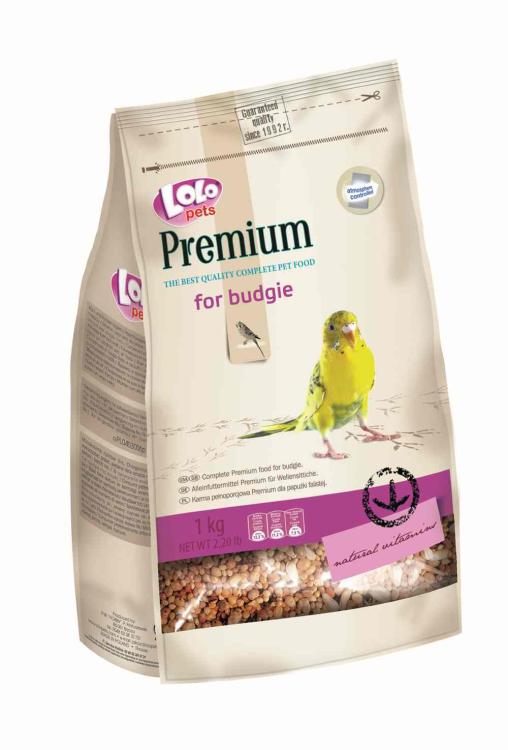 LoLo Pets PREMIUM 1kg pokarm dla papużek falistych od ParrotPlanet.pl