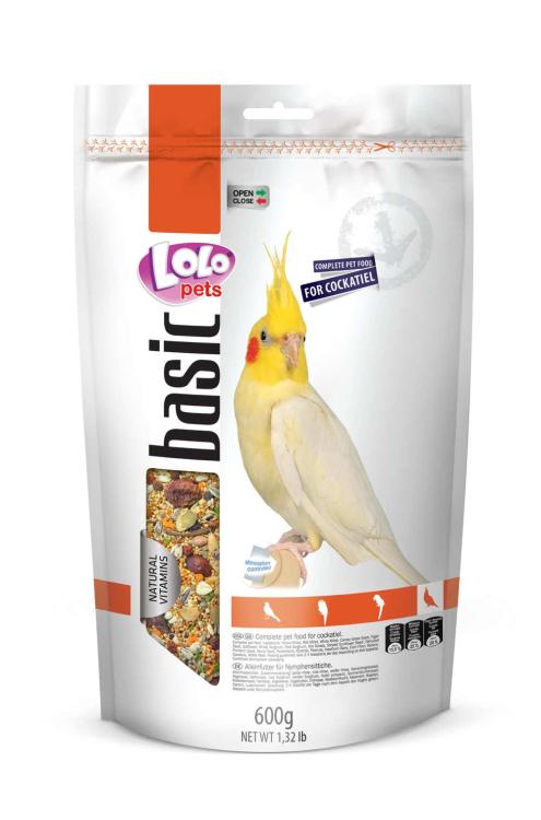 LoLo Pets BASIC 600g pokarm dla NIMF od ParrotPlanet.pl