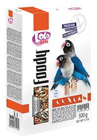 LoLo Pets FOODY PREMIUM 1kg pokarm dla NIEROZŁĄCZEK  od ParrotPlanet.pl
