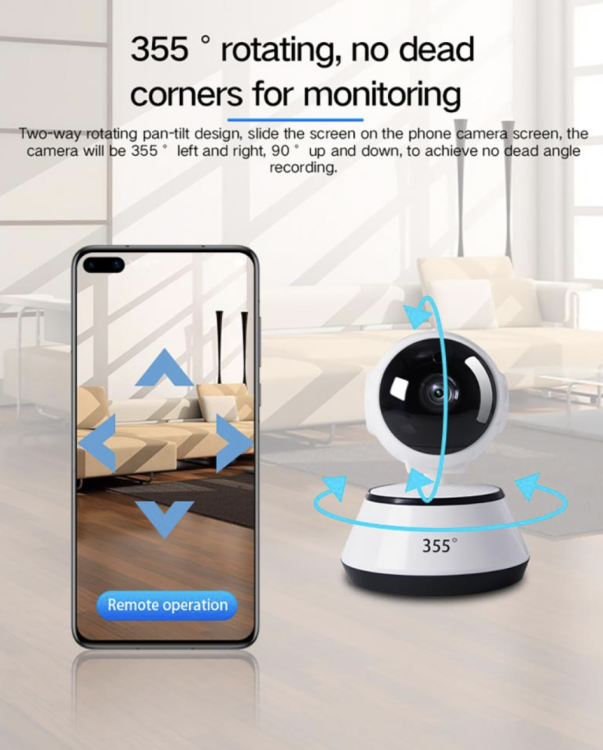 Kamera WIFI – sterowalna kamera do monitoringu papug i innych zwierząt