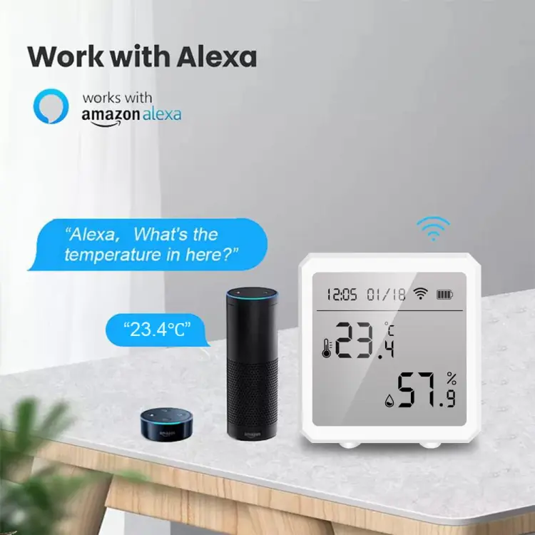 Smart Home – thermomètre et hygromètre Wi-Fi pour surveiller la température et l’humidité de la pièce des perroquets ParrotPlanet.fr
