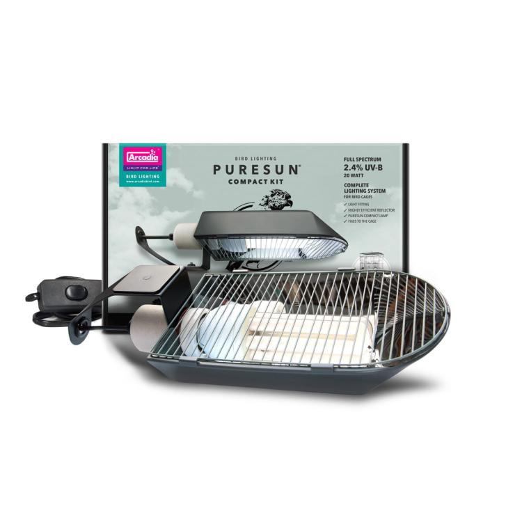 Arcadia Puresun Compact 20W - Zestaw oświetleniowy - lampa- dla papug od ParrotPlanet.pl