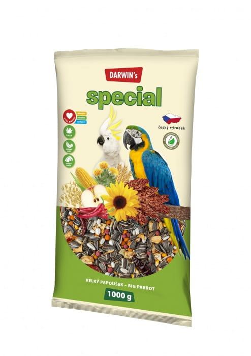 Nutrin Darwin's Big Parrot - pokarm dla dużych papug 1kg od ParrotPlanet.pl