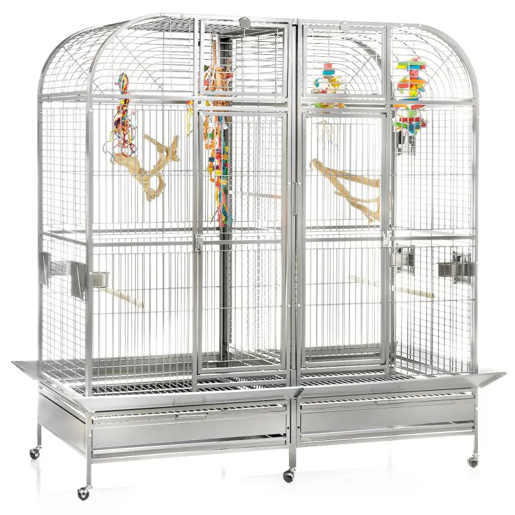 Montana XXL Palace Dark – très grande cage pour grands perroquets ParrotPlanet.fr
