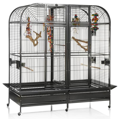 Montana XXL Palace Dark – très grande cage pour grands perroquets ParrotPlanet.fr