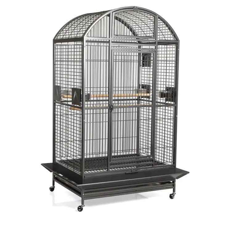 Montana Castell Dome BIG – grande cage pour perroquets moyens et grands ParrotPlanet.fr