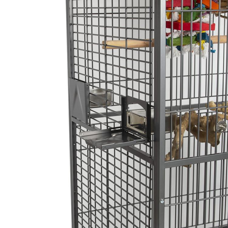 Montana Castell Dome BIG – grande cage pour perroquets moyens et grands ParrotPlanet.fr