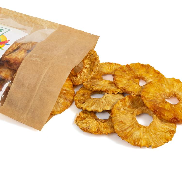 Wagner's - Suszone Plasterki Ananasa dla papug 100g od ParrotPlanet.pl