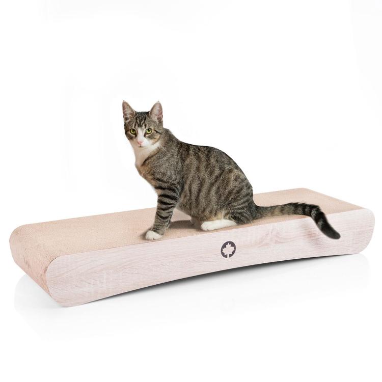 Drapak dla KOTA CanadianCat Jumbo Wave XXL orzech jasny  od ParrotPlanet.pl