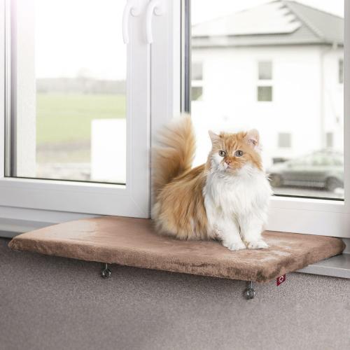 Legowisko na parapet Canadian Cat dla kota DUŻE (L/XL)- beżowe od ParrotPlanet.pl
