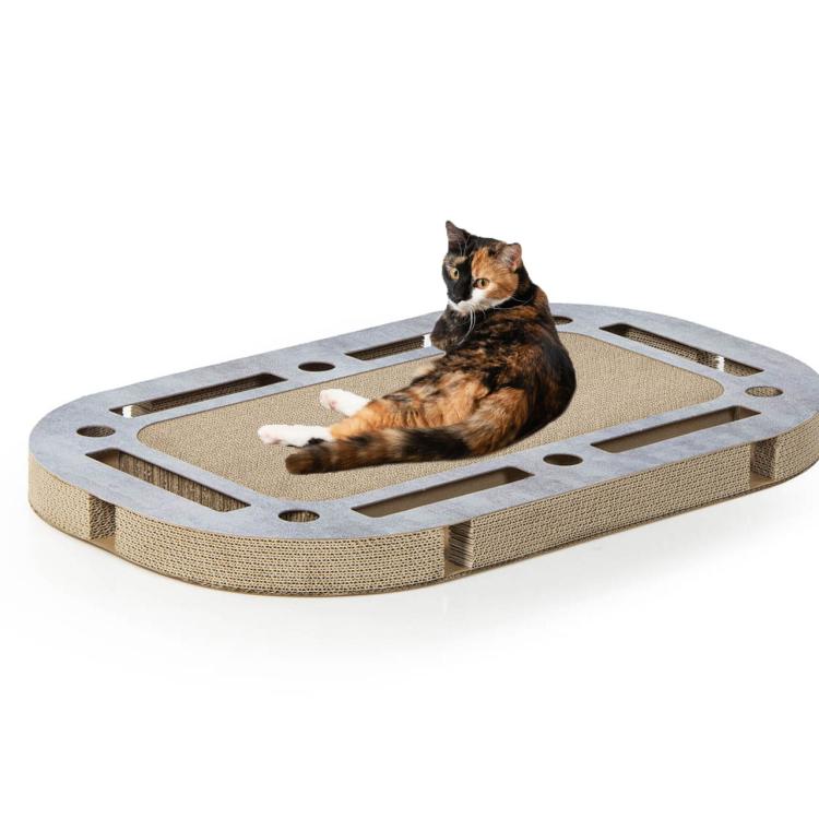 PlayPlate | Plac zabaw dla kota z drapakiem| Canadian Cat | o wyglądzie betonu od ParrotPlanet.pl
