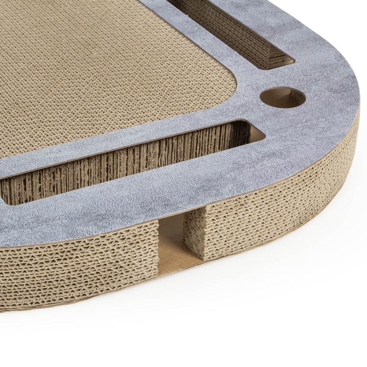 PlayPlate | Plac zabaw dla kota z drapakiem| Canadian Cat | o wyglądzie betonu od ParrotPlanet.pl