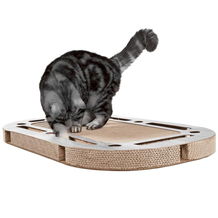 PlayPlate | Plac zabaw dla kota z drapakiem| Canadian Cat | o wyglądzie betonu od ParrotPlanet.pl