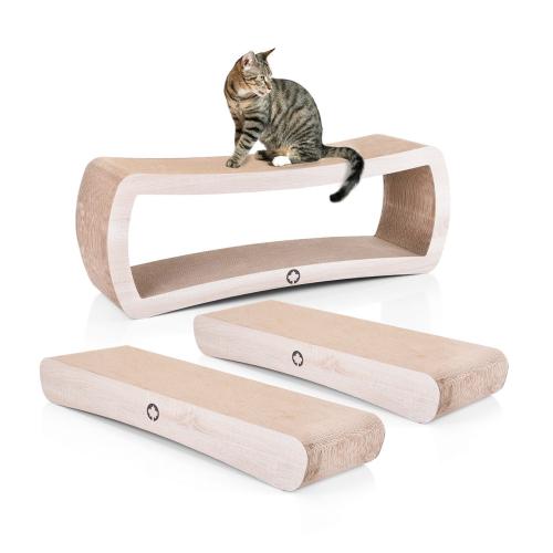 ZESTAW JUMBO 1 szt Galaxy + 2 szt WAVE XXL | 3 Drapaki dla KOTA | Canadian Cat | NATURALNY OD PARROTPLANET.PL