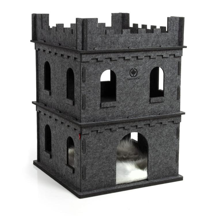 Felty Fort | Koci Zamek | Canadian Cat | 2 kondygnacje | z poduszką od ParrotPlanet.pl