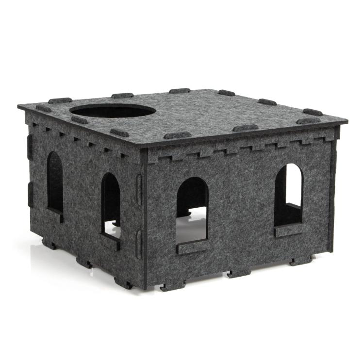 Felty Fort | Koci Zamek | Canadian Cat | 2 kondygnacje | z poduszką od ParrotPlanet.pl