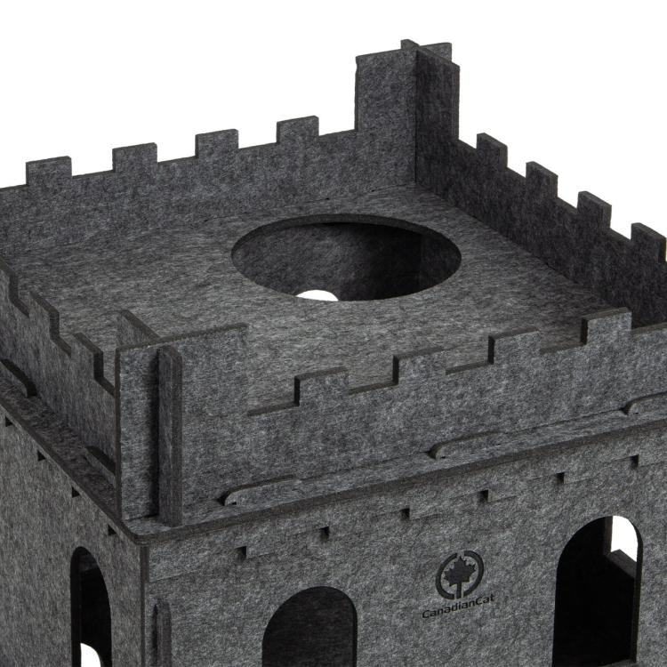 Felty Fort | Koci Zamek | Canadian Cat | 2 kondygnacje | z poduszką od ParrotPlanet.pl