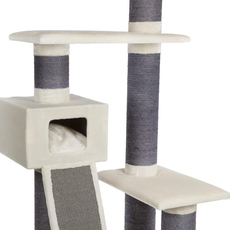 Drapak Maine Coon 209 | Canadian Cat | kremowy | kolumny średnica 20 cm | XXL od ParrotPlanet.pl