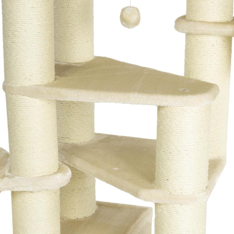 VanCouver | Drapak, legowisko, plac zabaw dla kotów | Canadian Cat | kremowe | XXL od PrrotPlanet.pl