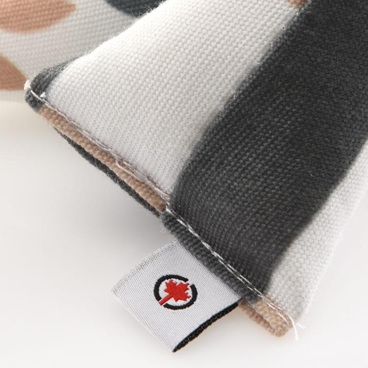 ZESTAW 3 Mini Poduszeczek PIRAMIDEK do Przytulania dla kota | Canadian Cat | BRĄZOWO-BEŻOWE | waleriana 15g od ParrotPlanet.pl