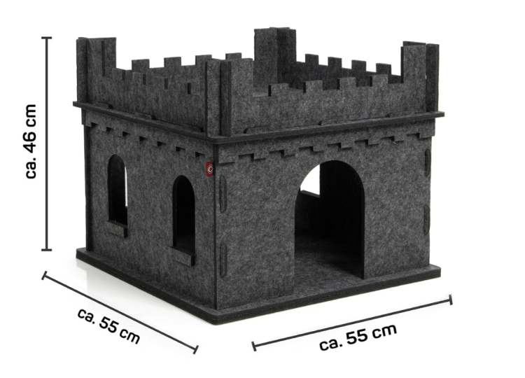 Felty Fort | Koci Zamek | Canadian Cat | 1 POZIOM | PARTER | z poduszką od ParrotPlanet.pl