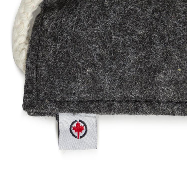Poduszeczka do Przytulania dla kota| Canadian Cat | FELTY | ciemnoszary | waleriana 5g od ParrotPlanet.pl