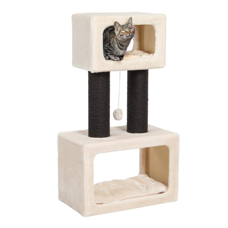 Columbia | Drapak, Leżak, Plac zabaw dla Kota | Canadian Cat | 60 x 36 x 110 cm | beżowy od ParrotPlanet.pl