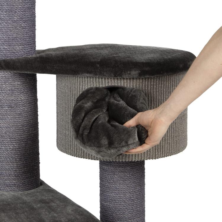Coony 130 | Drapak dla kota| Canadian Cat | szary | XXL od ParrotPlanet.pl