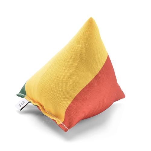 Poduszeczka PIRAMIDKA XL do Przytulania dla kota | Canadian Cat | Reggae 3-color | kocimiętka 11g od ParrotPlanet.pl