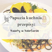 PAPUZIA Kuchnia ParrotPlanet- KWIATY W KALAFIORZE - Autorski Przepis Adzioszki z Parrot Disaster
