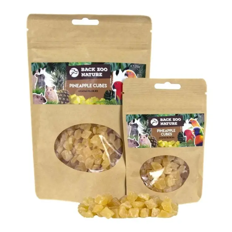 Back Zoo Nature - Suszone Kostki Ananasa dla papug 50g od ParrotPlanet.pl