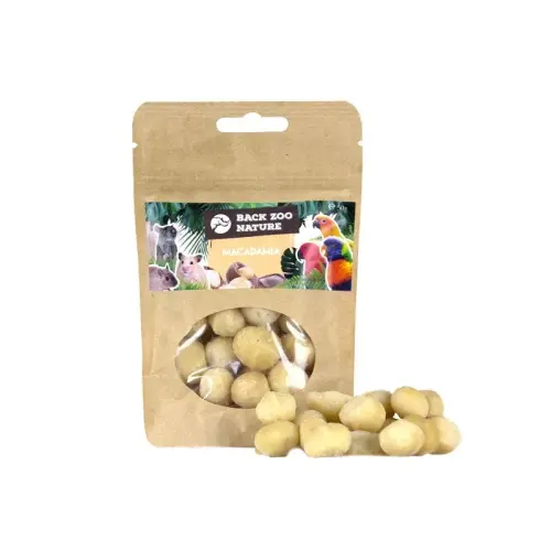 Back Zoo Nature - Orzechy Makadamia dla papug 50g od ParrotPlanet.pl