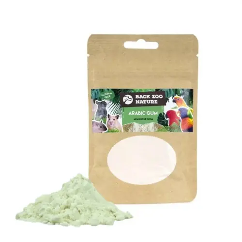 Back Zoo Nature - Guma Arabska dla papug od ParrotPlanet.pl 250g