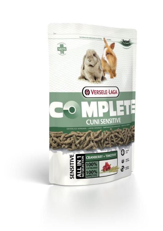 Versele Laga Cuni Sensitive Complete 500g - ekstrudat dla wrażliwych królików miniaturowych