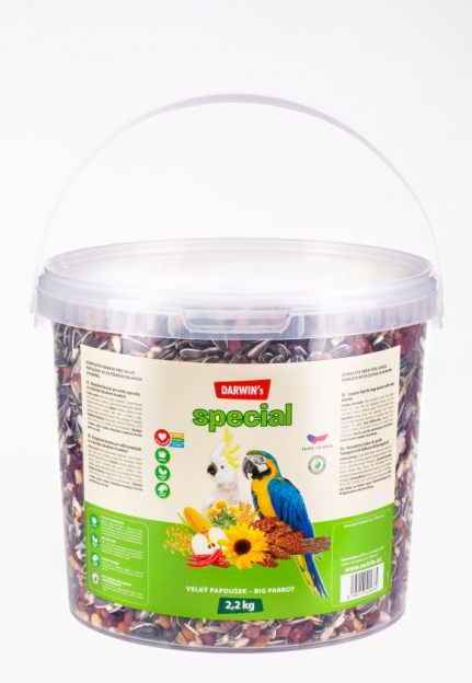 Nutrin Darwin's Big Parrot - pokarm dla dużych papug 2,2 kg od ParrotPlanet.pl
