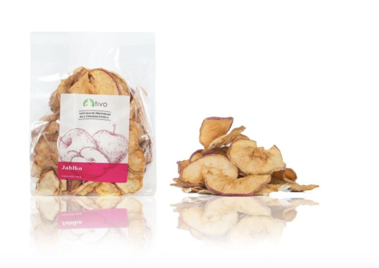 Chrupiące jabłko dla papug – naturalny przysmak owocowy | 100 g od ParrotPlanet.pl
