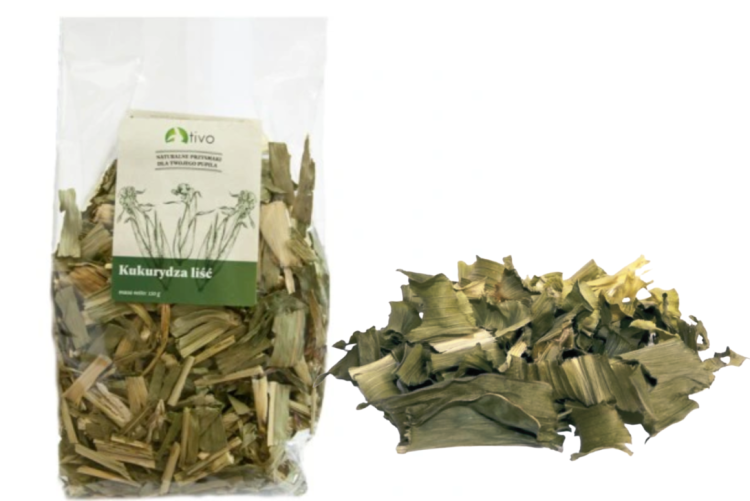 Liść kukurydzy dla papug – naturalny dodatek roślinny | 120 g od ParrotPlanet.pl