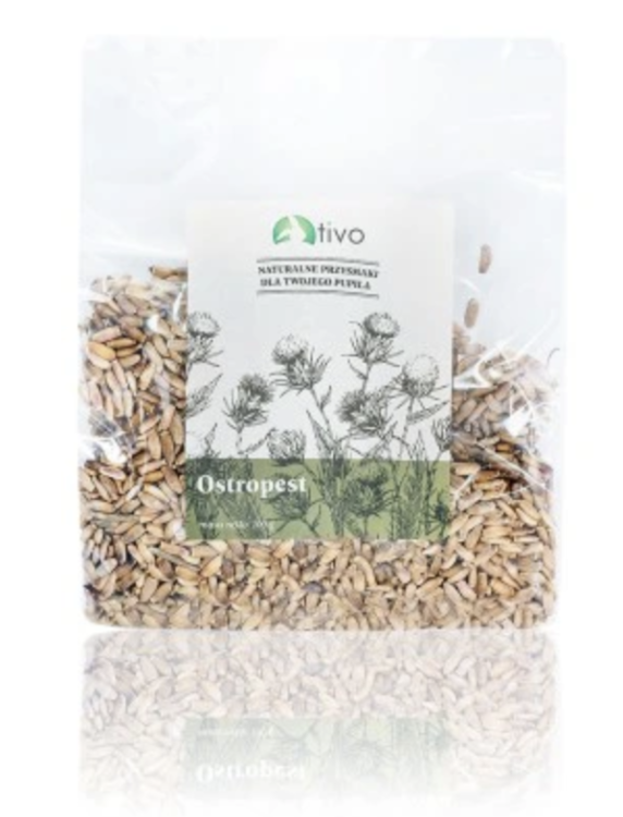 TIVO Ostropest plamisty dla papug – naturalny dodatek roślinny 100g  od ParrotPlanet.pl