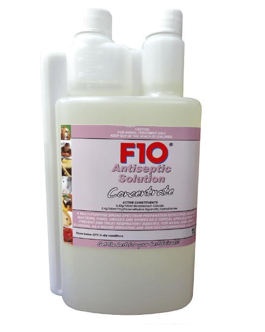 F10 Antiseptic Solution Concentrate 1 LITR od ParrotPlanet.pl