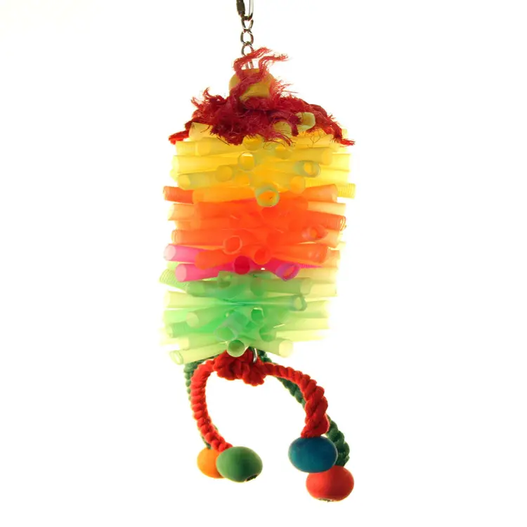 Tęczowy Makaron - mega kolorowa zabawka dla wszystkich PaPug 34 cm od ParrotPlanet.pl