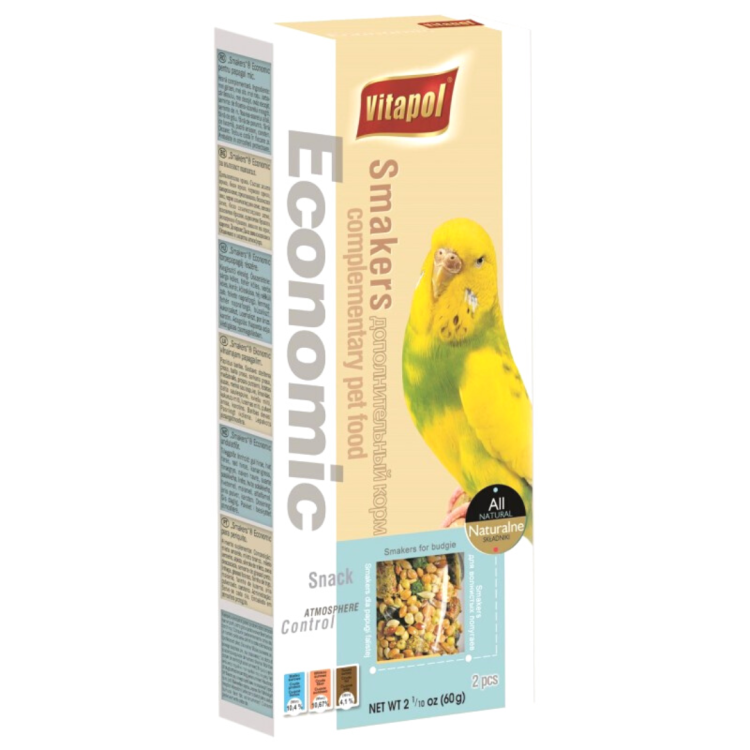 Vitapol - Smakers ECONOMIC dla papużki falistej 2szt 90g od ParrotPlanet.pl